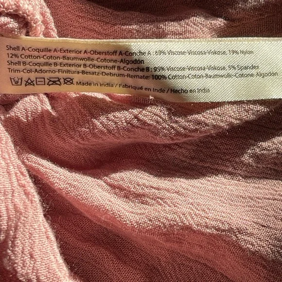 Free People One Adella Lace cami crop top - Picture 6 of 7